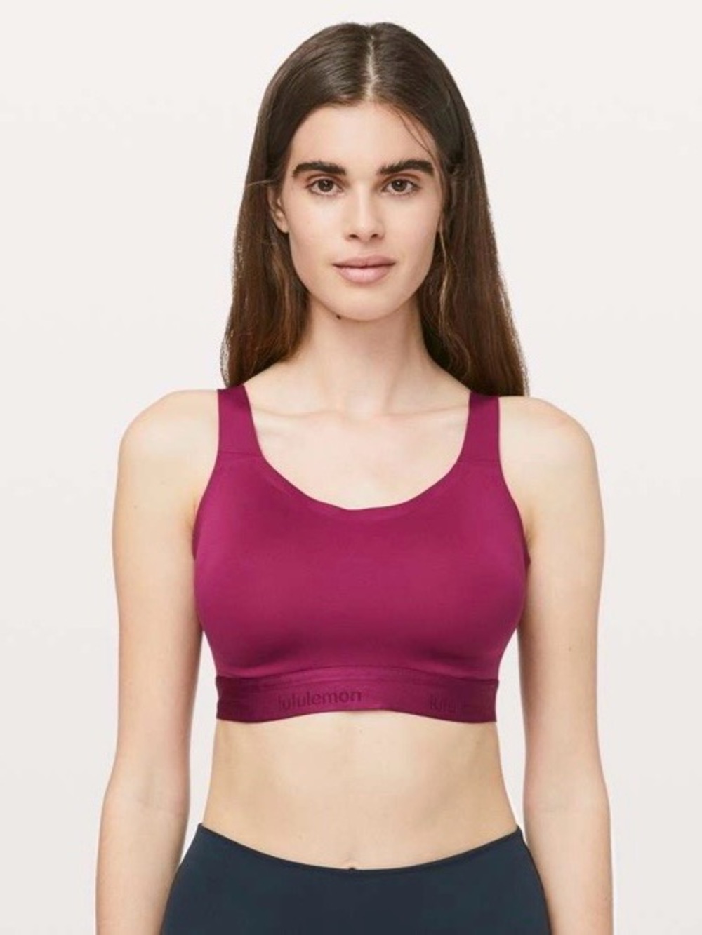 lululemon athletica Magenta Fine Form Sports Bra